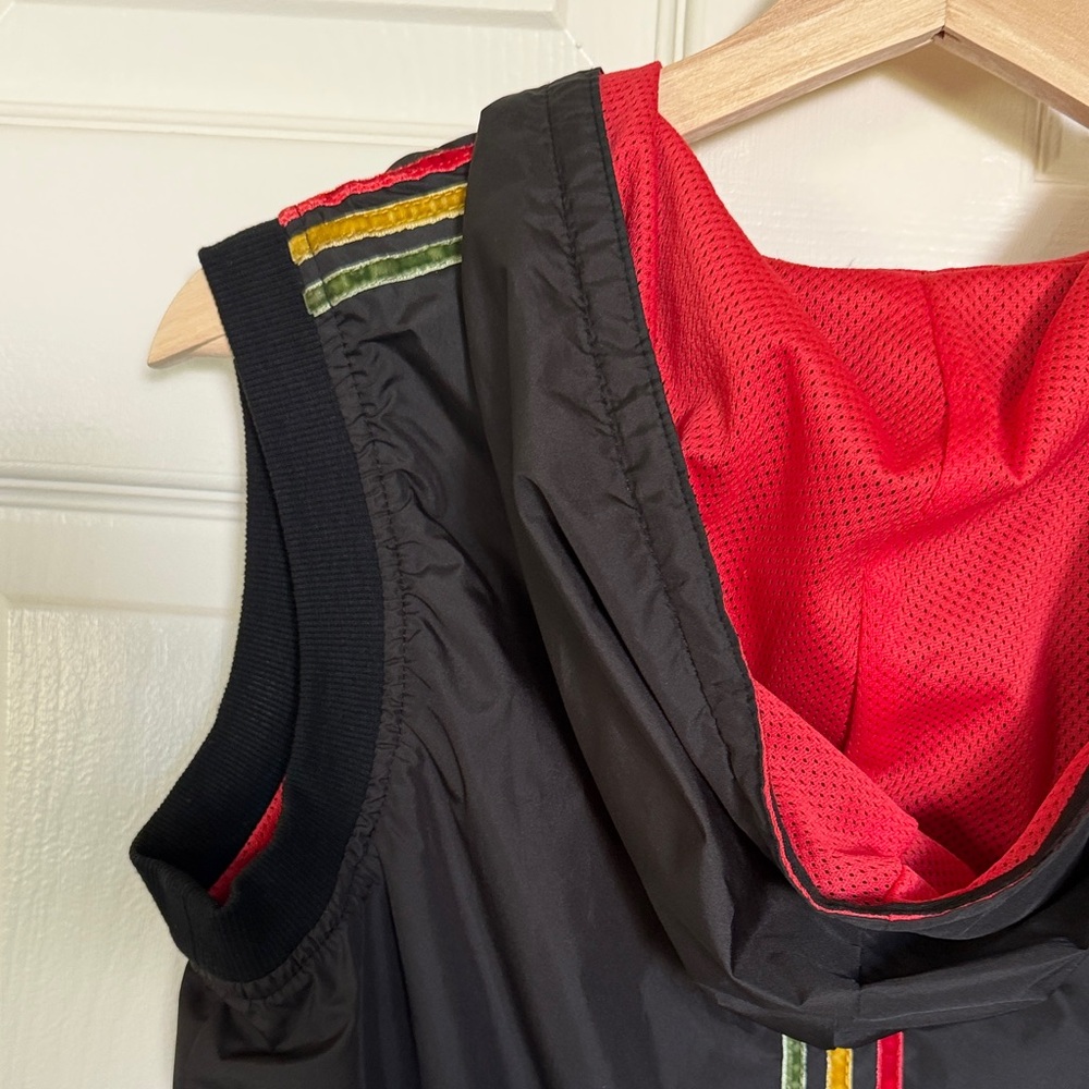 Vintage Christian Dior Black and Red Embroidered Vest - Picture 6 of 7